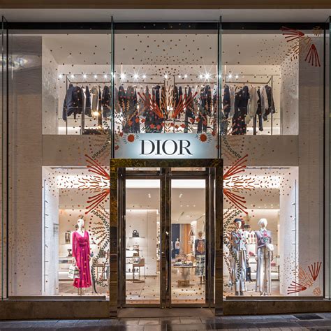 vitrine magasin dior|dior paris rose garden.